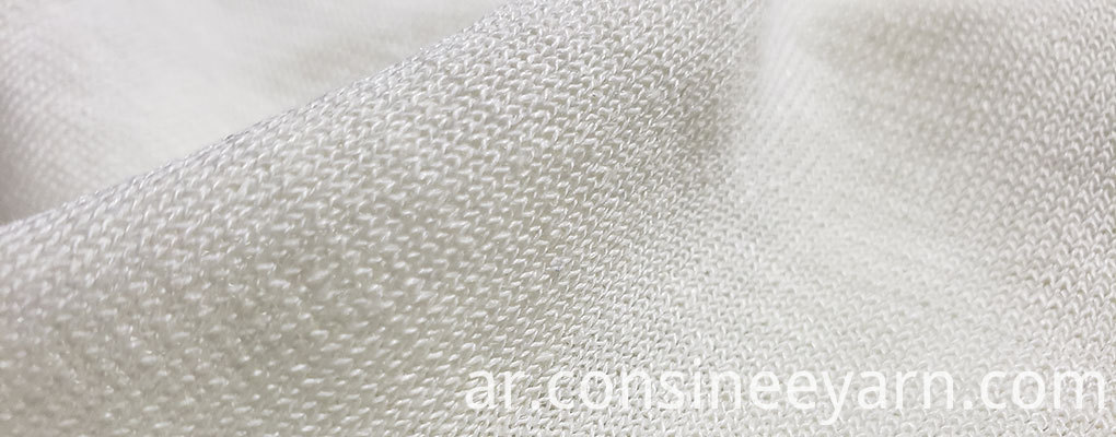 الكتان مزيج النايلون الغزل linen blend nylon yarn